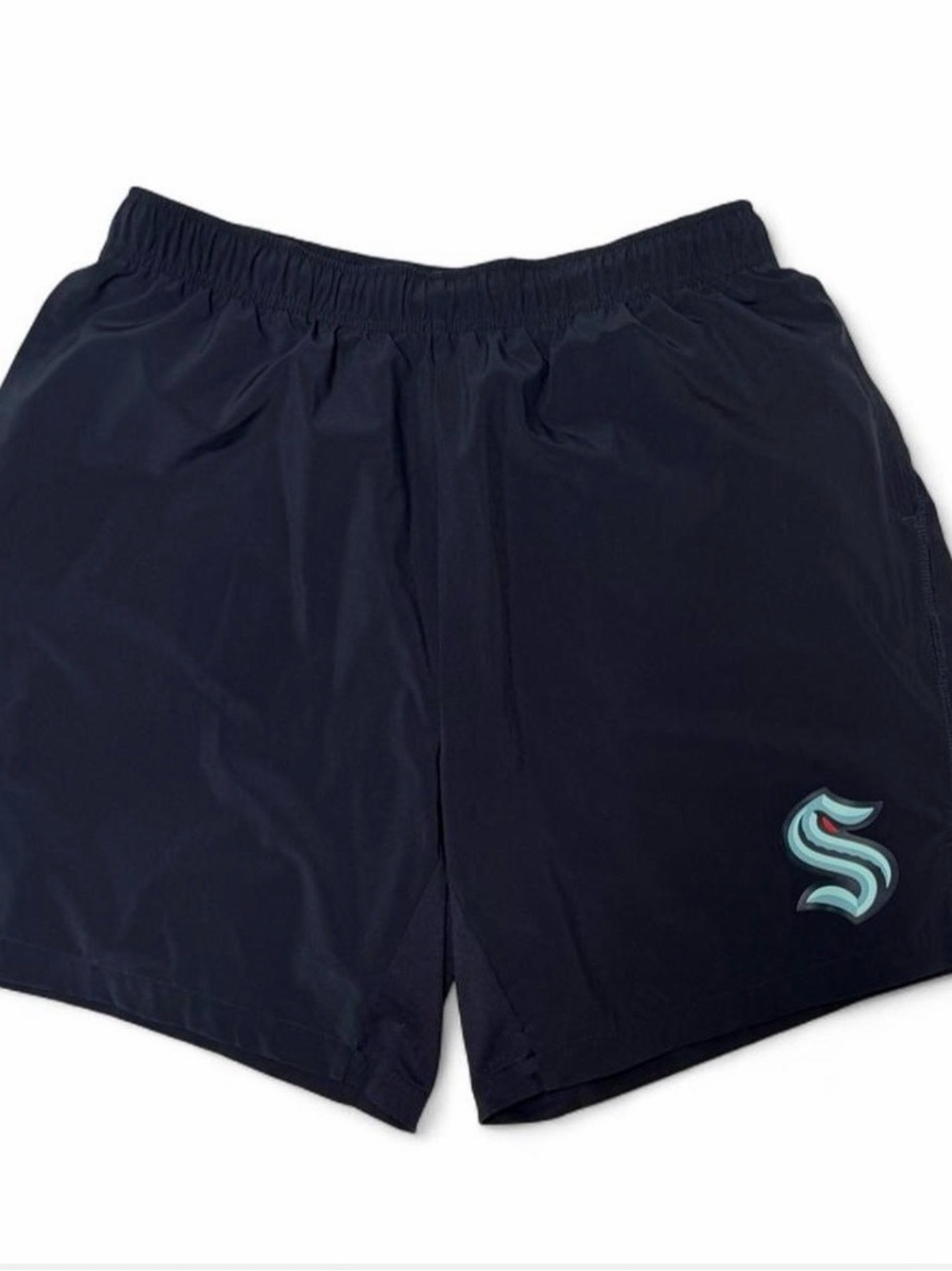Fanatics Seattle Kraken Authentic Pro Tech Shorts Navy Blue Men’s Sz: M